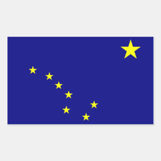 Aufkleber "Alaska-Staatsflagge"