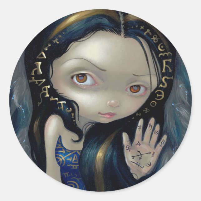 Aufkleber "Alchemical Angel V" (Vorderseite)