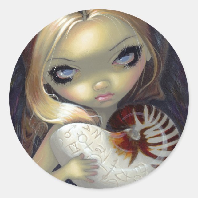 Aufkleber "Alchemischer Engel II" (Vorderseite)