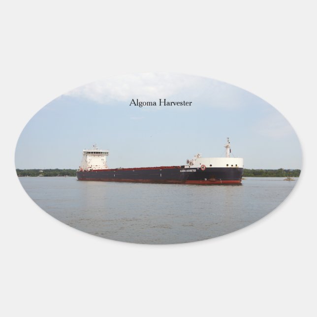 Aufkleber Algoma Harvester (Vorderseite)