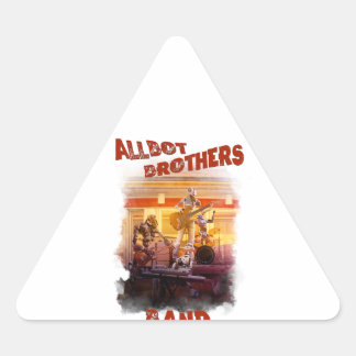 Aufkleber Allbot Brothers Band/Bobs Saucer Repair