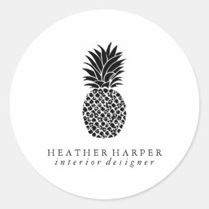 Aufkleber - Ananas