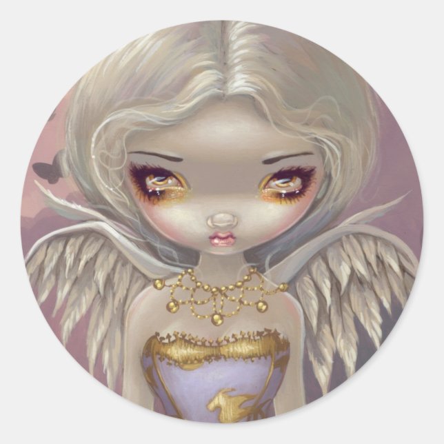 Aufkleber "Angel in Lilac" (Vorderseite)