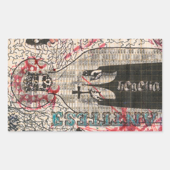 Aufkleber "Antitese" (Vorderseite)