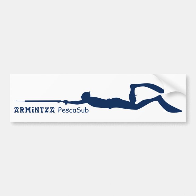 Aufkleber Armintza PescaSub Autoaufkleber (Vorne)