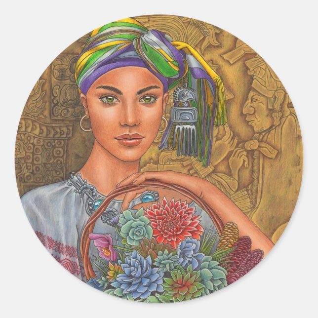 Aufkleber "Artisans: Korbweide" (Vorderseite)