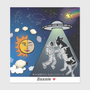 Aufkleber - Aufblähen