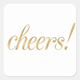 Aufkleber aus Gold, Schriftart