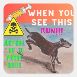 Aufkleber ausführen