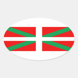 Aufkleber Baskische Flagge "Ikkurina"