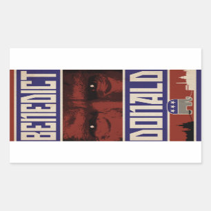 Aufkleber Benedict Donald (Set von 4)