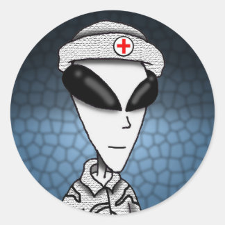 Aufkleber - Bereich 51 Doctor Gray