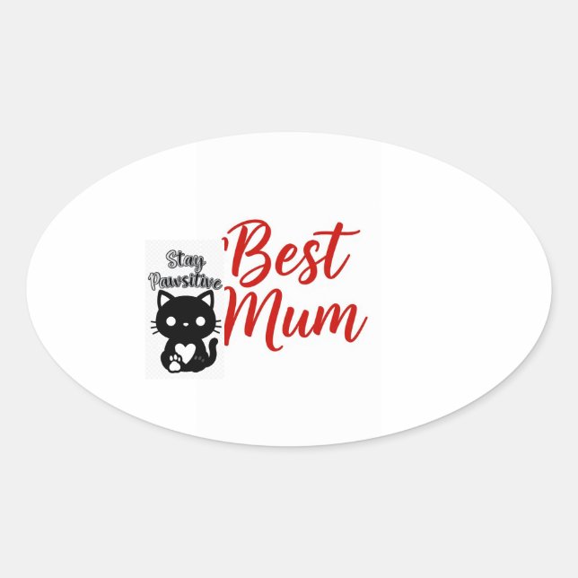 Aufkleber beste Mutter  (Vorderseite)