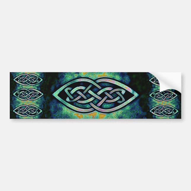 Aufkleber, celtic knot, keltischer Knoten, mystic Autoaufkleber (Vorne)