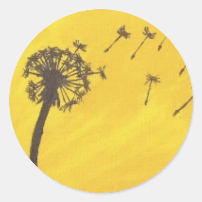 Aufkleber "Dandelion" (Vorderseite)