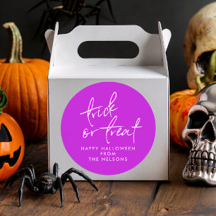 Aufkleber der Leckerei Halloween