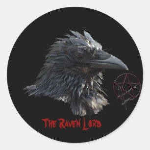 Aufkleber "Der Raven Lord"