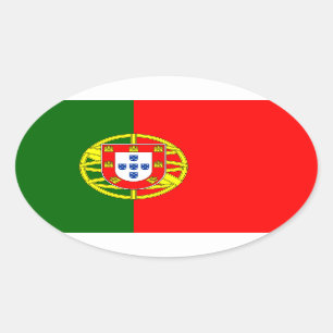 Aufkleber des Flaggenstaats   Flagge Portugals