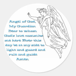 Aufkleber des Guardian Angel
