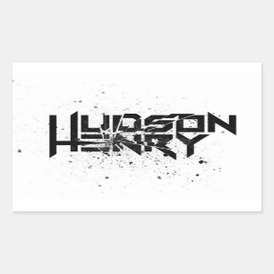 Aufkleber des Hudsons Henry