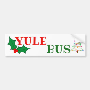 Aufkleber des Weihnachten-Bus-Deko-Baums 2 Autoaufkleber
