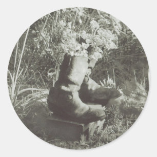 Aufkleber "Die alten Stiefel"