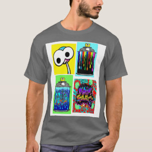 Aufkleber Emu-Graffiti T-Shirt