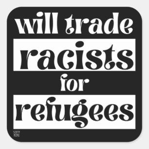 Aufkleber "END RACISM 2"