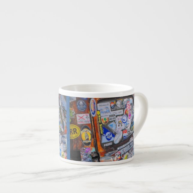 Aufkleber Espressotasse (Vorderseite Rechts)