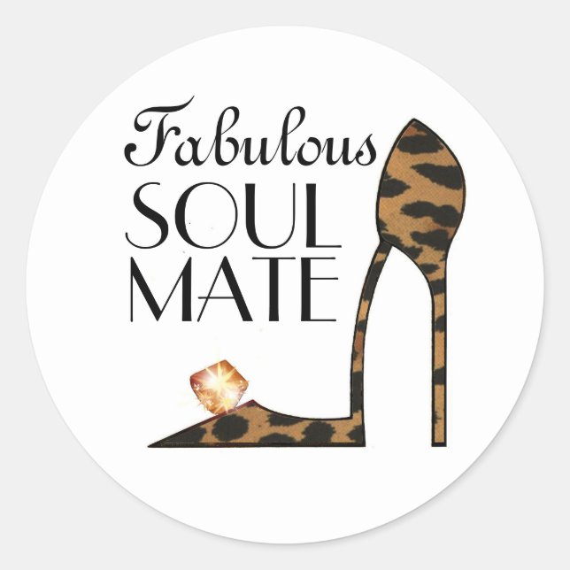 Aufkleber "Fabulous SoulMate" (Vorderseite)
