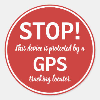 Aufkleber Farbe/GPS-Tracking-Locator