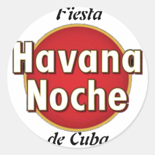 Aufkleber "Fiesta de Cuba"