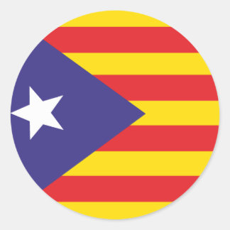 Aufkleber Flagge der katalanischen Unabhängigkeit