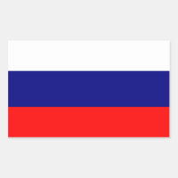 Aufkleber "Flagge der Russischen Föderation"