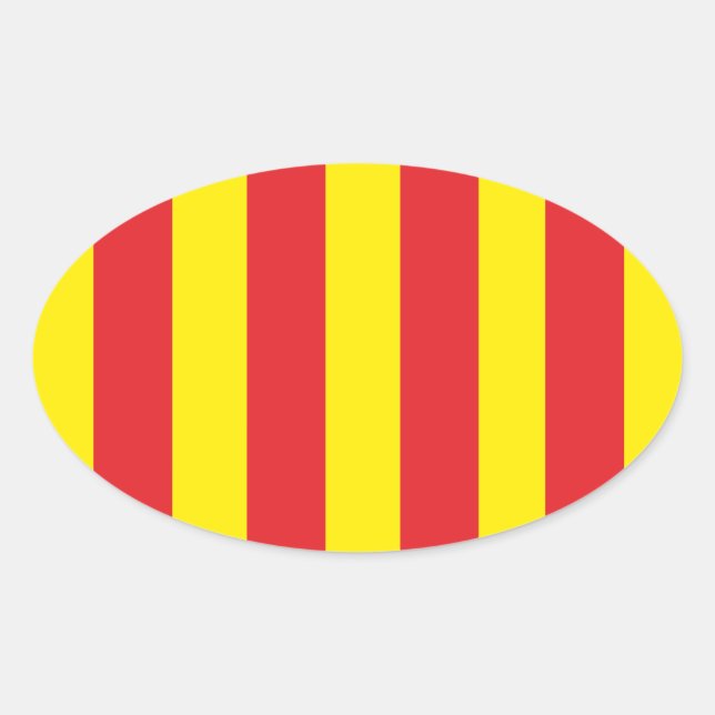 Aufkleber Flagge Provençal (Vorderseite)