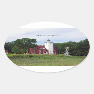 Aufkleber für 40 Mile Point Lighthouse
