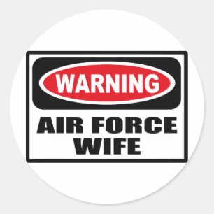 Aufkleber für AIR FORCE-EHEFRAU