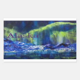 Aufkleber für Alaskan Glacial Reflections