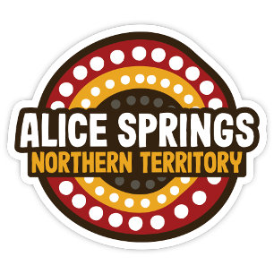 Aufkleber für Alice Springs Northern Territory Aus