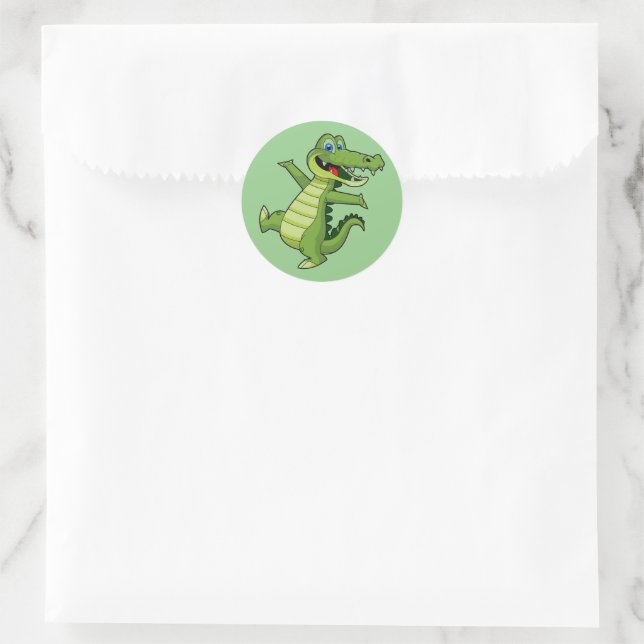 Aufkleber für Alligatoren (Tasche)