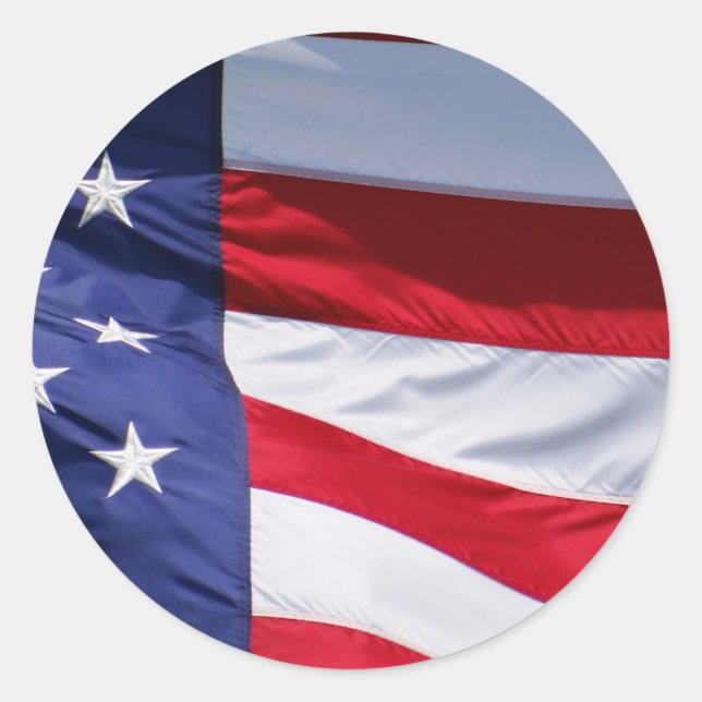 Aufkleber für amerikanische Flaggen (Vorderseite)