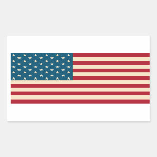 Aufkleber für amerikanische Flaggen