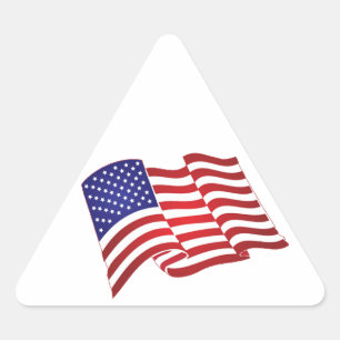 Aufkleber für amerikanische Flaggen