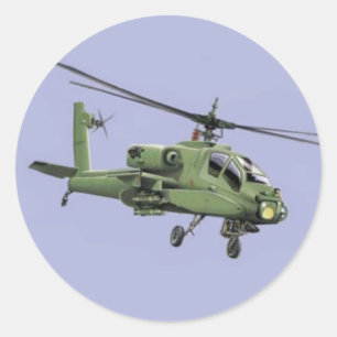 Aufkleber für Apache Hubschrauber