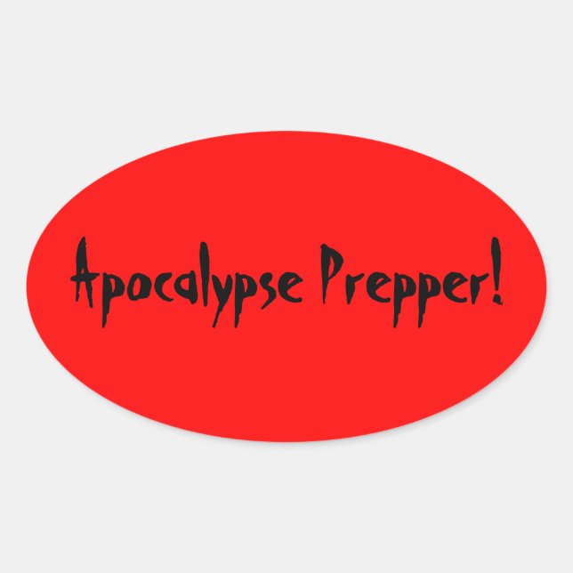 Aufkleber für Apokalypse (Vorderseite)