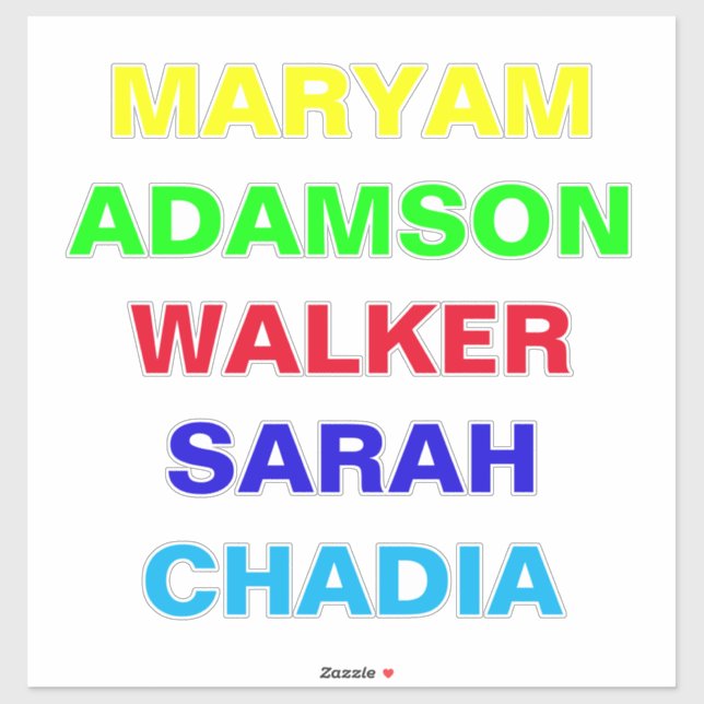 Aufkleber für Autos an der Vorderseite und an der  (Blatt)