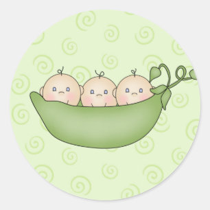 Aufkleber für Babyduschen