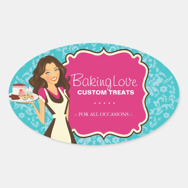 Aufkleber für Bäckereiverpackungen (Vorderseite)