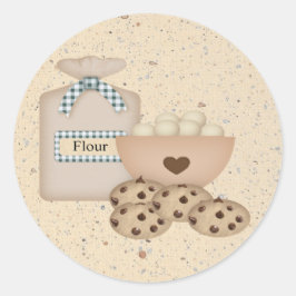 Aufkleber für Backwaren