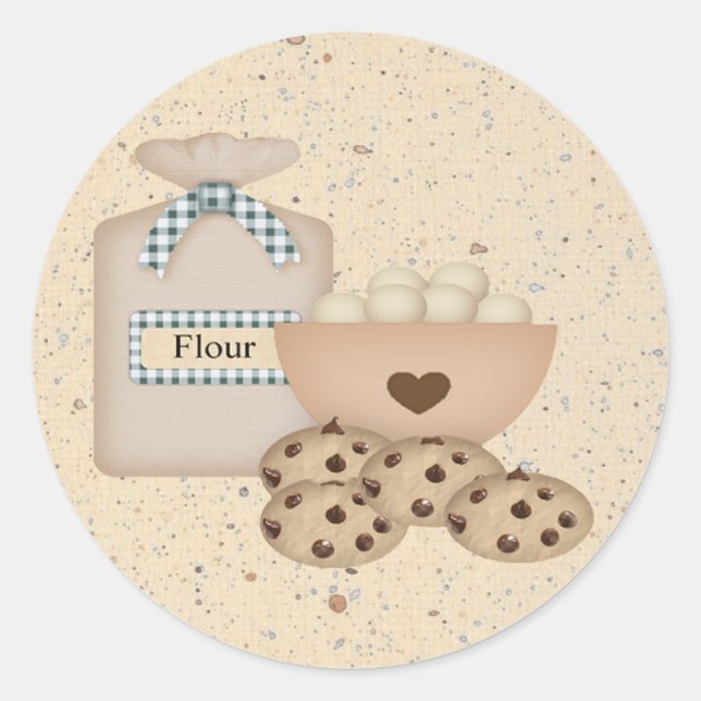 Aufkleber für Backwaren (Vorderseite)